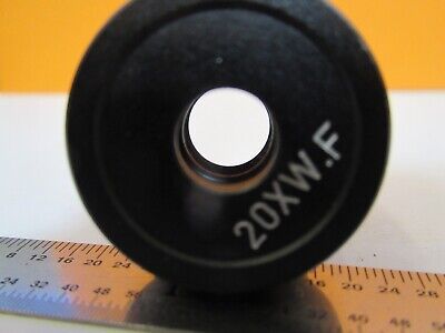 EYEPIECE OCULAR LENS 20X WF OPTICS MICROSCOPE PART AS PICTURED &7B-B-84