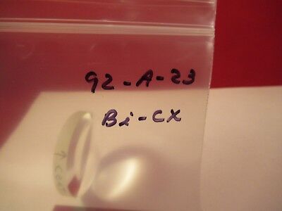 OPTICAL DOUBLE CONVEX LENS Bi-CX OPTICS AS PICTURED &92-A-24