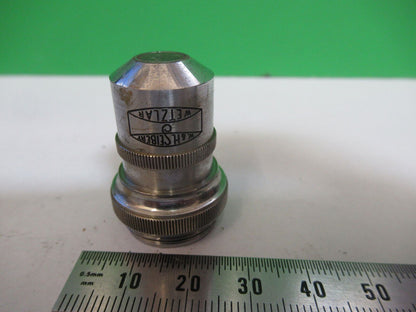 SEIBERT WETZLAR GERMANY 8X OBJECTIVE MICROSCOPE PART AS PICTURED &Z9-A-171