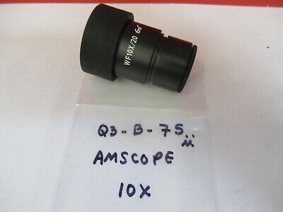 AMSCOPE EYEPIECE WF10X/20 30mm LENS OPTICS MICROSCOPE PART AS PICTURED Q3-B-75