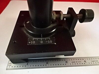 ORIEL ROTATABLE FIXTURE OPTICAL SUPPORT LASER OPTICS AS IS B#TB5-4