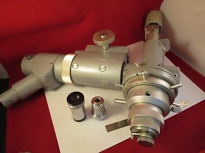 LEITZ WETZLAR GERMANY PRECISION INTERFEROMETER MICROSCOPE PART OPTICS &94-FT-88