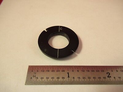 MICROSCOPE PART MOUNTED LENS "C" COMPENSATOR OPTICS &84-B-43