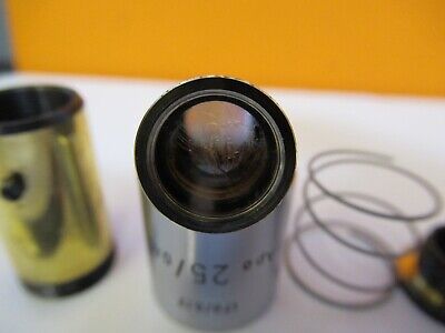 FOR PARTS LEITZ OBJECTIVE APO OPTICS MICROSCOPE PART AS PICTURED &A7-A-10