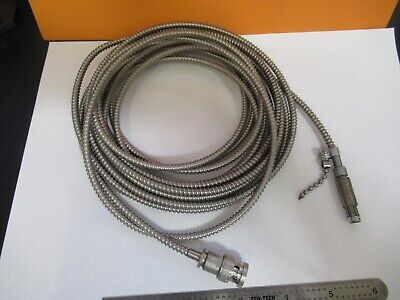 KISTLER ARMORED CABLE for PRESSURE SENSOR FORCE LOAD CELL AS PICTURED &8M-A-43