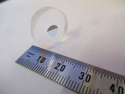 OPTICAL HP HEWLETT PACKARD SILICA COATED LENS LASER OPTICS AS PICTURED R5-A-65