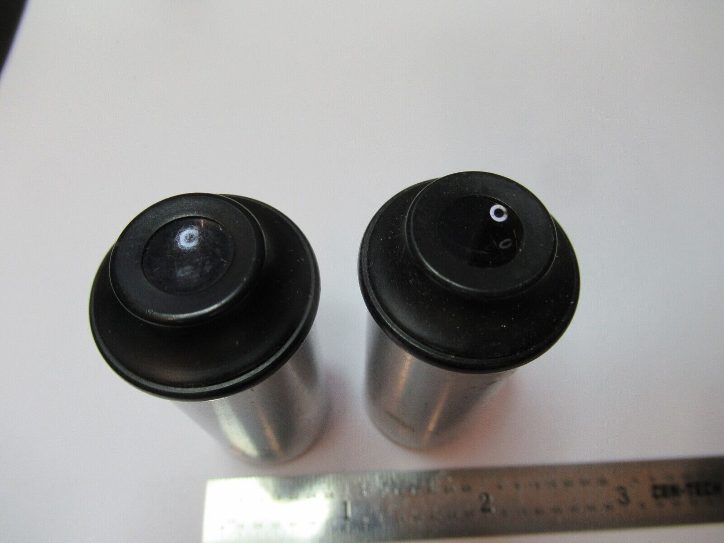 SPENCER AO 6X ANTIQUE EYEPIECE PAIR LENS MICROSCOPE PART AS PICTURED &3-FT-X58