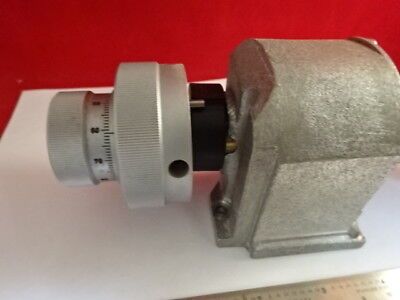 REICHERT POLYVAR MECHANISM STAGE ADJUST MICROSCOPE PART OPTICS AS IS &27-A-14