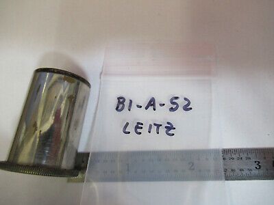 ANTIQUE ERNST LEITZ  "10" EYEPIECE MICROSCOPE PART OPTICS AS PICTURED #B1-A-52