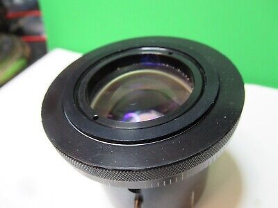 OPTICAL LARGE FOCUSABLE MOUNTED LENS OBJECTIVE LASER OPTICS AS PICTURED &18-B-12