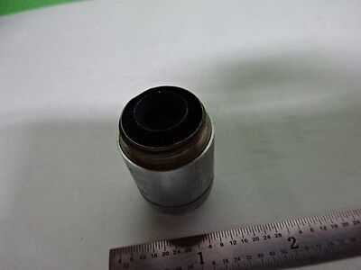 MICROSCOPE PART OBJECTIVE AMERICAN AO 10X PLAN EPI OPTICS AS IS #AE-16