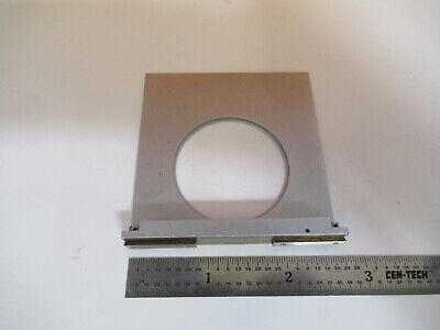 ZEISS GERMANY STAGE PIECE PLATE MICROSCOPE PART AS PICTURED &8C-A-96