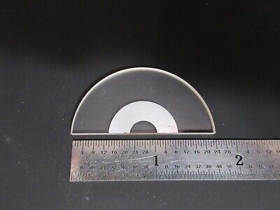 OPTICAL HALF CIRCLE MIRROR RARE OPTICS AS PICTURED &FT-1-A-73