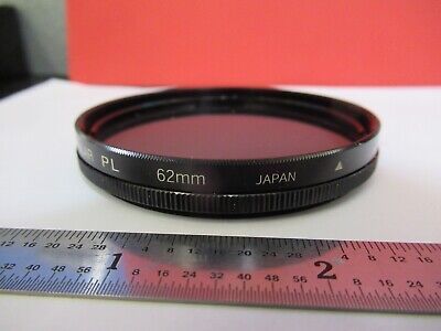 OPTICAL POLARIZER KENKO 63mm CIRCULAR PL OPTICS AS PICTURED &4B-A-32