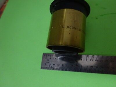 ANTIQUE RARE BAUSCH LOMB 20X EYEPIECE MICROSCOPE PART OPTICS AS PICTURED &5-A-18