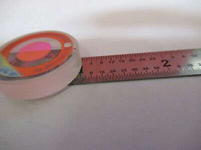 HP HEWLETT PACKARD COATED LENS FILTER LASER OPTICS AS PICTURED #B1-A-40