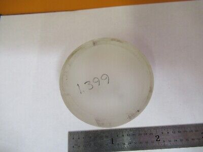 OPTICAL GLASS PREFORM CONCAVE LENS OPTICS AS PICTURED &47-A-25