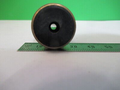 ANTIQUE BRASS REICHERT AUSTRIA OBJECTIVE MICROSCOPE PART AS PICTURED &Q9-A-20