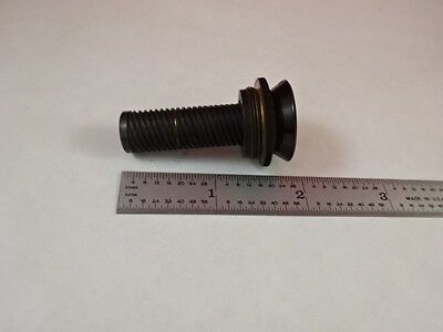 MICROSCOPE PART ANTIQUE BRASS OBJECTIVE CARL ZEISS GERMANY OPTICS AS IS N5-A-06