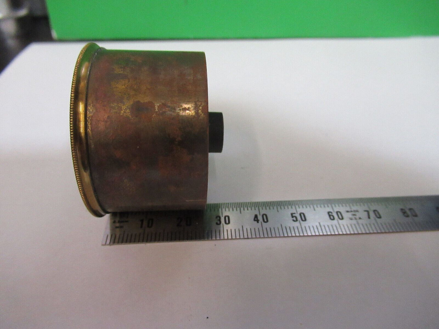 ANTIQUE JAMES PARKES CONDENSER BRASS ASSEMB MICROSCOPE PART AS PICTURED &R2-A-83