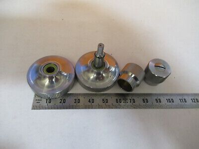 unitron japan set of knobs MUS MICROSCOPE PART AS PICTURED 4B-FT-04