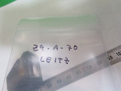 LEITZ WETZLAR GERMANY GLASS PRISM OPTICS MICROSCOPE PART AS PICTURED &Z9-A-70