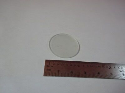 MICROSCOPE PART LENS DIFFUSER ONE SIDE FROSTED OPTICS AS PICTURED &94-60