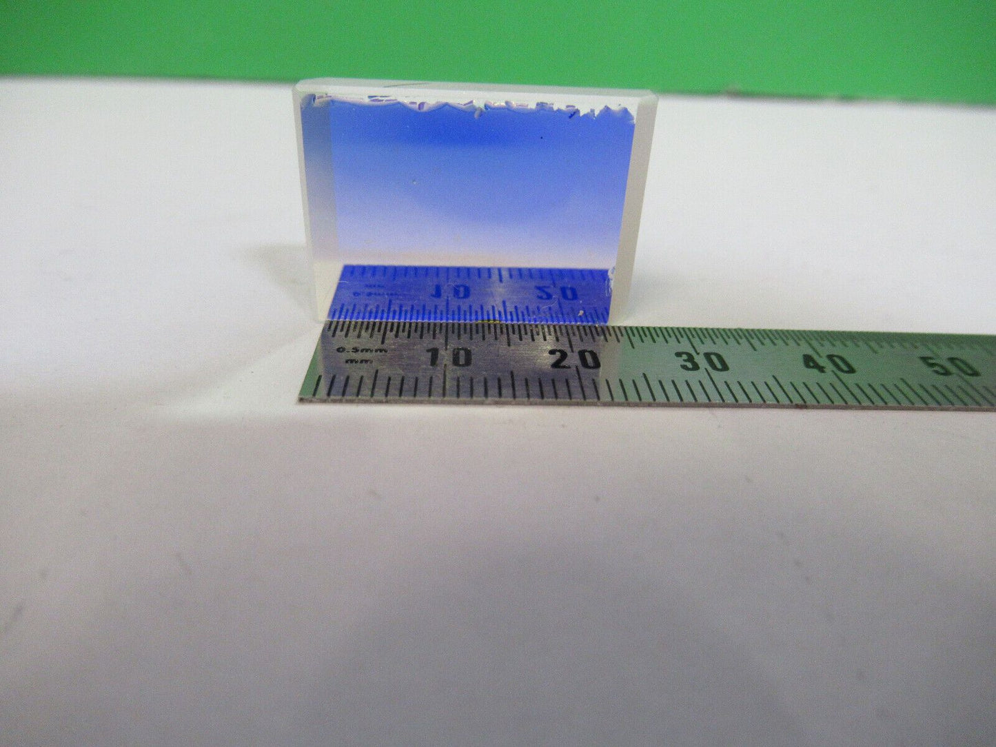 FOR PARTS OPTICAL  FLAT DICHROIC MIRROR OPTICS AS IS #Z5-A-52