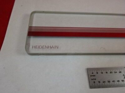 MICROSCOPE PART HEIDENHAIN GERMANY C10 RULER POSITIONING OPTICS AS IS B#M8-D-05