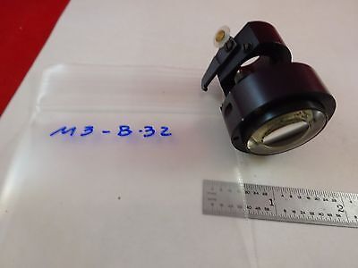 MICROSCOPE PART LENS of LEITZ VERTICAL ILLUMINATOR OPTICS AS IS BIN#M3-B-32