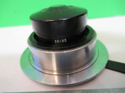 CARL ZEISS KARDIOID CONDENSER OPTICS MICROSCOPE PART AS PICTURED P2-B-58