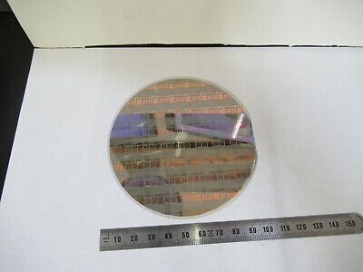 FOR PARTS SAPPHIRE WAFER PLATINUM + GOLD COATED OPTICS AS PICTURED #2-FT-07