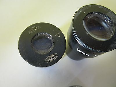 LOT MICROSCOPE OLYMPUS EYEPIECES scratch dent #31-B-02