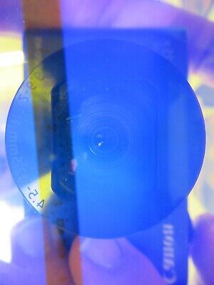 OPTICAL LARGE DICHROIC FUSED SILICA FLAT 4" OPTICS MIL SPEC AS PICTURED &8M-A-59