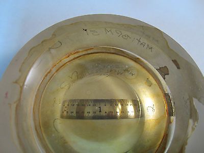 OPTICAL SPECIAL GLASS MELT BPM51 LAWRENCE LIVERMORE CONCAVE LENS OPTICS BIN#20