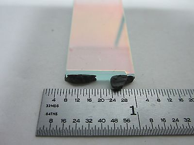 OPTICAL POLARIZED COATED GLASS MIRROR WINDOW OPTICS AS IS BIN#J4-20