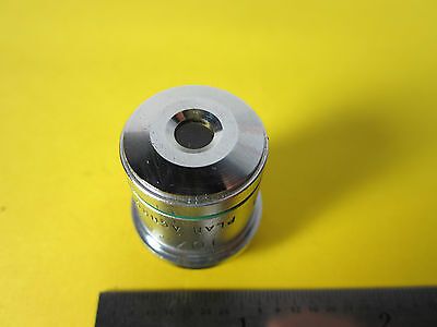 MICROSCOPE OPTICAL PART OBJECTIVE AO 10X PLAN ACHRO AMERICAN OPTICS BIN#D1-24