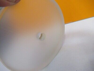 OPTICAL LARGE LENS DULL POLISHED PLANO CONCAVE GLASS OPTICS as pictured &8M-A-90