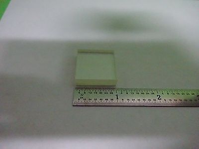 RARE OPTICAL HEAVY GLASS BLOCK LASER OPTICS #W8-12