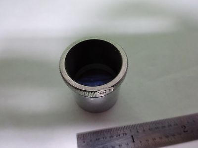 MICROSCOPE PART GAERTNER OBJECTIVE 1.5X OPTICS AS IS BIN#W9-E-02