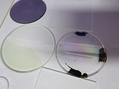 LOT OPTIK LINSEN FILTER BESCHICHTETE LINSE OPTISCHE SET OPTIK WIE ABGEBILDET &amp;AB-44