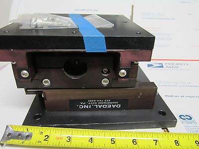 OPTICAL XY STAGE DAEDAL POSITIONING MICROSCOPE OR LASER OPTICS BIN#18