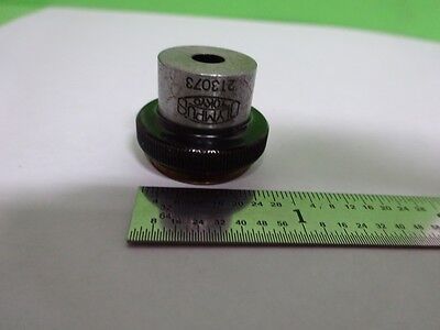 MICROSCOPE PART OLYMPUS M6 OBJECTIVE OPTICS AS IS BIN#72-33