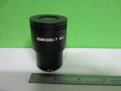 MICROSCOPE PART EYEPIECE OLYMPUS JAPAN GSWK30X/7 OPTICS AS IS BIN#T3-54