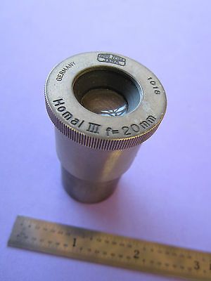 MICROSCOPE EYEPIECE CARL ZEISS JENA GERMANY HOMAL III