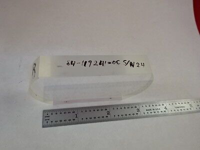 RACETRACK BLOCK WINDOW GLASS OPTICAL OPTICS AS PICTURED &Z8-20