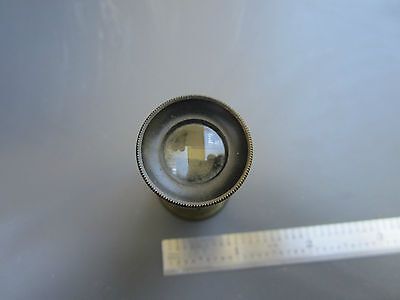 VINTAGE PORTABLE MICROSCOPE BRASS OPTICS VERY OLD COLLECTABLE