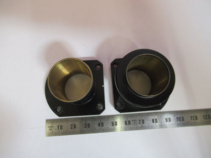 CARL ZEISS BRASS EYEPIECE HOLDER TUBUS MICROSCOPE PART AS PICTURED Q2-63