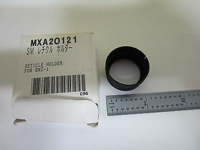 MICROSCOPE PART NIKON MXA20121 RETICLE HOLDER SMZ-1 OPTICS AS IS  BIN#19V-B-18