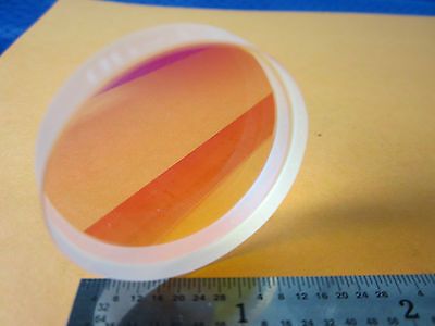 OPTICAL COATED FILTER LENS LASER OPTICS NICE MIL SPEC BIN#6V-21